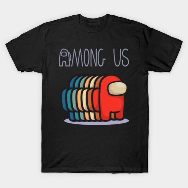 Among us color - Among Us Game - T-Shirt | TeePublic